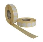 Термоэтикетка круглая D15 (5000), втулка 40 мм, TOP