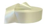 Сатиновая лента PS901 для ТТ-печати молочная 80мм/200м