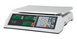 Торговые весы M-ER 327 AC-32.5 "Ceed" LCD, белый