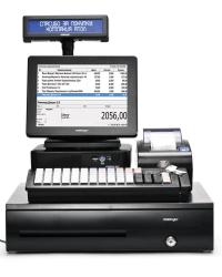 POS-система ForPOSt ЕГАИС Супермаркет 10", черная, FPrint-55ПТК + Frontol Торговля ЕГАИС