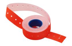 Этикет-лента 26x16x800 прямая, красная