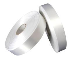 Сатиновая лента PS581 для ТТ-печати белая 100мм/250м