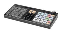 Программируемая клавиатура АТОЛ KB-76-KU (rev.2) черная c ридером магнитных карт на 1-3 дорожки