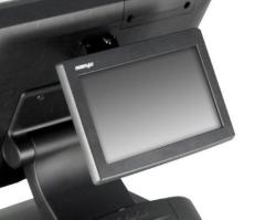 Дополнительный POS-монитор 10" Posiflex LM-3010F-B черный для XT, без рамки