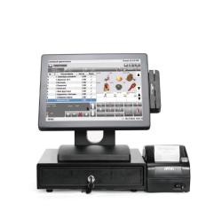 POS-система АТОЛ Супермаркет ЕГАИС 10", Атол 22ПТК с ФН,  1D сканер + Frontol Торговля ЕГАИС