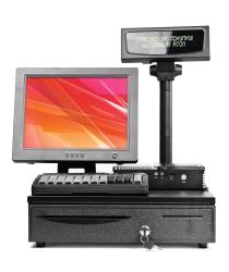 POS-комплект 10" NFD10 черный, Windows POSReady 7