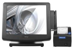 POS-комплект 15" KS-7215 c FPrint-22ПТК черный, без ОС