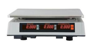 Торговые весы M-ER 327 AC-15.2 "Ceed" LED, белые