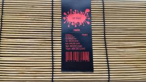 Красящая лента RESIN RED металл (30мм/300м/30мм/1") OUT