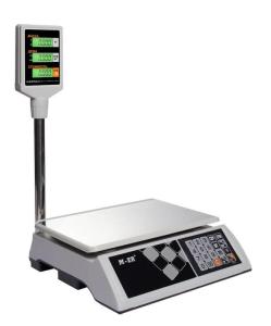 Торговые весы M-ER 327 ACP-15.2 "Ceed" LCD, белые