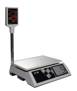 Торговые весы M-ER 327 ACP-32.5 "Ceed" LED, белые