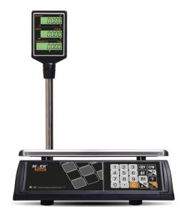 Торговые весы M-ER 327 ACP-32.5 "Ceed" LCD, черные