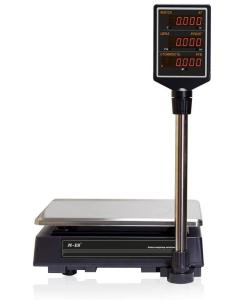 Торговые весы M-ER 327 ACP-32.5 "Ceed" LED, черные