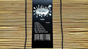 Красящая лента RESIN SILVER металл (30мм/300м/30мм/1") OUT