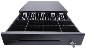 Денежный ящик АТОЛ CR-400-B черный, для Штрих-ФР