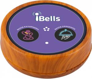 Кнопка вызова кальянщика и официанта K-D2-K (дерево)