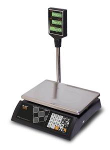 Торговые весы M-ER 327 ACP-15.2 "Ceed" LCD, черные