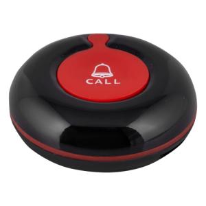 Влагозащищенная кнопка вызова K-01 (черно-красный)