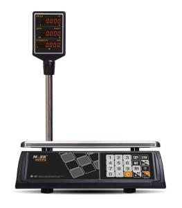 Торговые весы M-ER 327 ACP-32.5 "Ceed" LED, черные