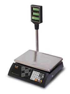 Торговые весы M-ER 327 ACP-32.5 "Ceed" LCD, черные