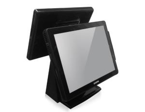 Сенсорный терминал EcoPOS i 9000 15" с SSD черный + Ридер магнитных карт, Windows