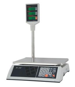 Торговые весы M-ER 327 ACP-15.2 "Ceed" LCD, белые