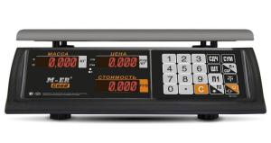 Торговые весы M-ER 327 AC-32.5 "Ceed" LED, черные