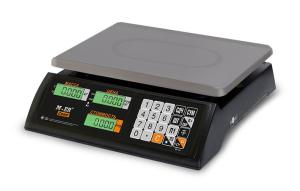 Торговые весы M-ER 327 AC-32.5 "Ceed" LCD, черные