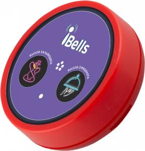 Кнопка вызова кальянщика и официанта K-D2-K (красный)