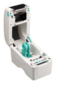 Термотрансферный принтер этикеток TSC TTP-323 (светлый) с отделителем