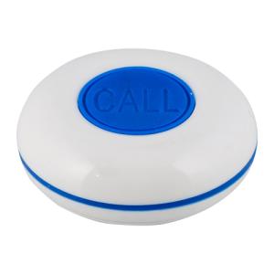 Влагозащищенная кнопка вызова K-O1-plus (бело-синий)