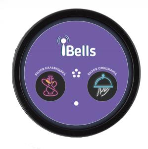 Кнопка вызова кальянщика и официанта K-D2-K (черный)