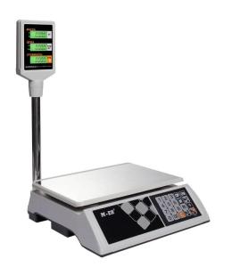 Торговые весы M-ER 327 ACP-32.5 "Ceed" LCD, белые