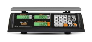 Торговые весы M-ER 327 AC-32.5 "Ceed" LCD, черные