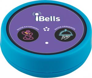 Кнопка вызова кальянщика и официанта K-D2-K (синий)