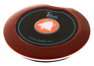 Кнопка вызова персонала iBells-305, вишневая