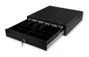 Денежный ящик Kraftway SI-420R интерфейс Epson, черный