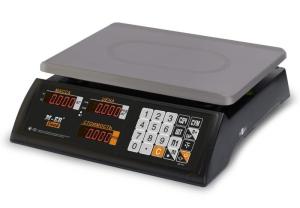 Торговые весы M-ER 327 AC-15.2 "Ceed" LED, черные