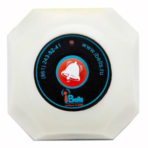 Кнопка вызова официанта iBells-301, белая