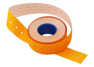 Этикет-лента 21x12x700 прямая, оранжевая