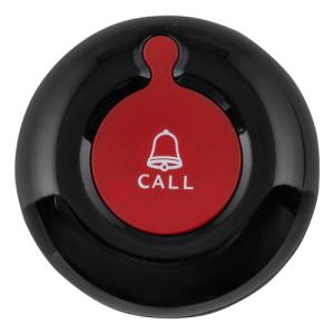 Влагозащищенная кнопка вызова K-01 (черно-красный)