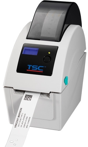 Термопринтер печати браслетов TSC TDP-324W+Ethernet с отрезчиком