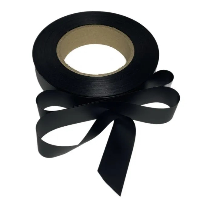 Силиконовая лента TPU210B черная 10мм/50м