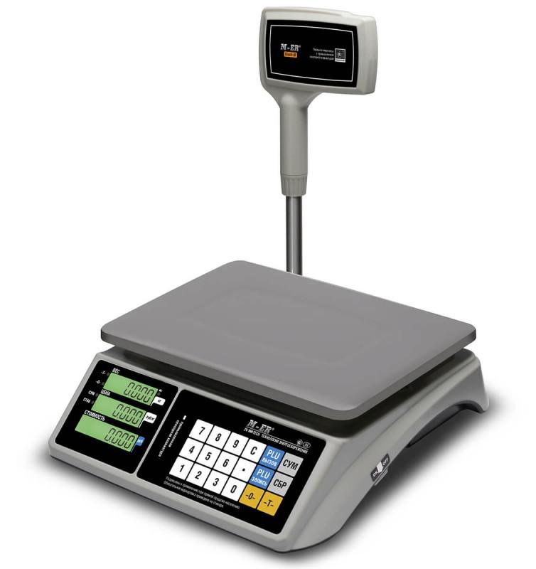 Торговые весы M-ER 328 ACPX-15.2 "TOUCH-M" LCD, RS+USB