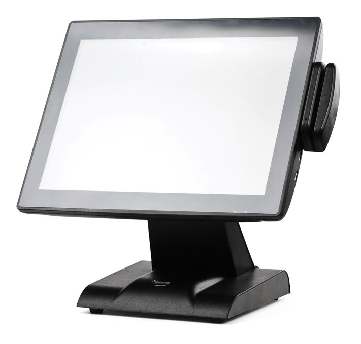 Сенсорный терминал АТОЛ ViVA Lite 15" с HDD черный + Ридер магнитных карт, Windows