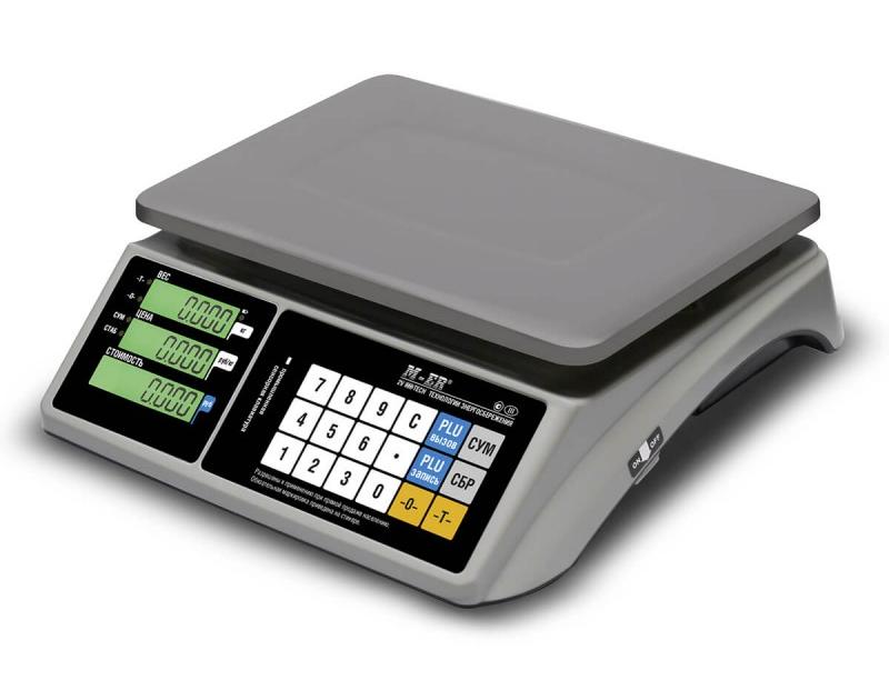 Торговые весы M-ER 328 AC-15.2 "TOUCH-M" LCD, RS+USB