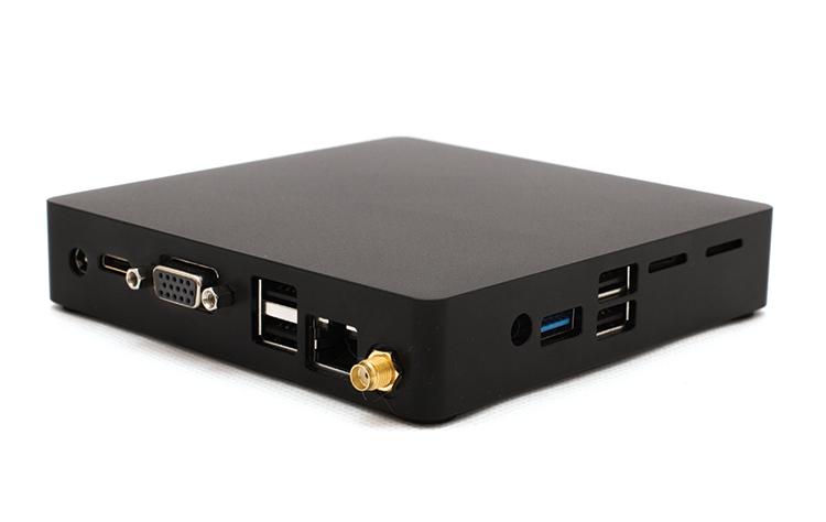 POS-компьютер АТОЛ Т100 черный, Intel Celeron J1900, 2 ГГц, SSD, 2 Гб DDR3, без ОС