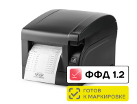 ККТ АТОЛ 77Ф. Черный. Без ФН. USB. RS-232. Ethernet. 5.0