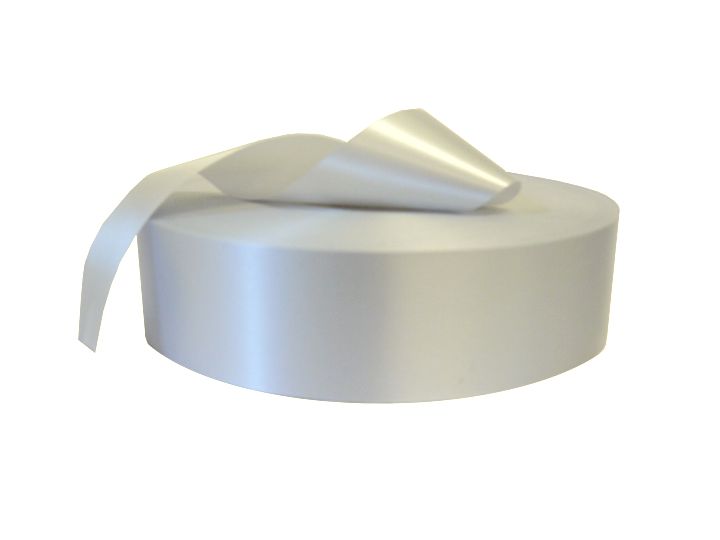 Сатиновая лента PS901 для ТТ-печати серебристая 80мм/200м