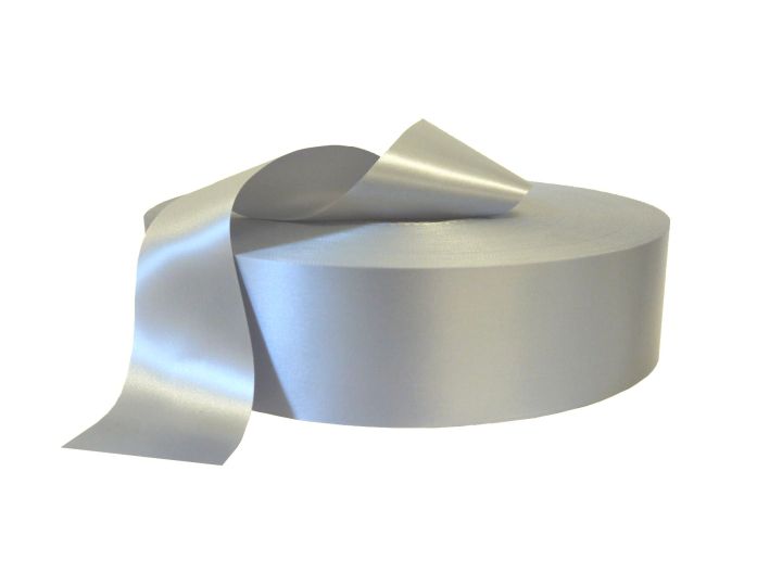 Сатиновая лента PS901 для ТТ-печати серая 20мм/200м